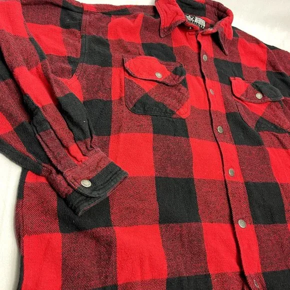 Lot of 5 Plaid Shirts Men's L/XL Plaid Button Down Shirts Woolrich J. Crew EUC - Picture 8 of 13